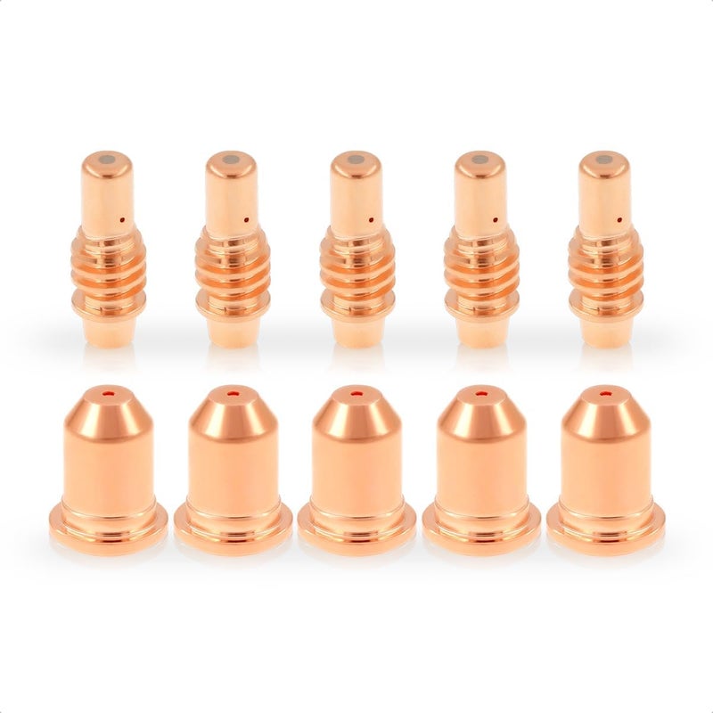BDR Electrode 59182 Nozzle 59164 Tips 65A Fit TI-PC65 Torch IPT-65 58895 Harbor Freight Titanium 65A Cutter 10PK - Image 1